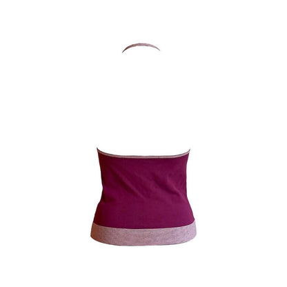 D&G Ruffle Halter Crop Top - As Seen On Megan Fox (Transformers)