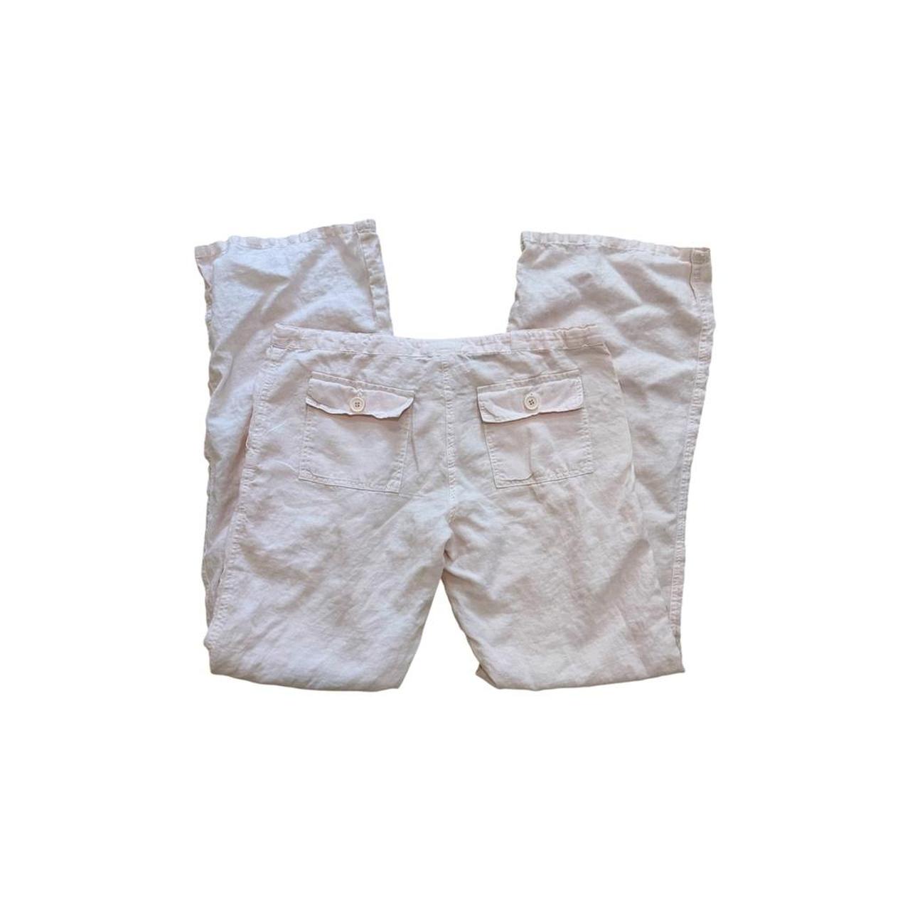 Low-Rise Linen Pants - As Seen On Britney Spears