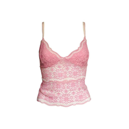 Daisy Lace Cut-Out Camisole - As Seen On Britney Spears & Nicollette Sheridan (Desperate Housewives)