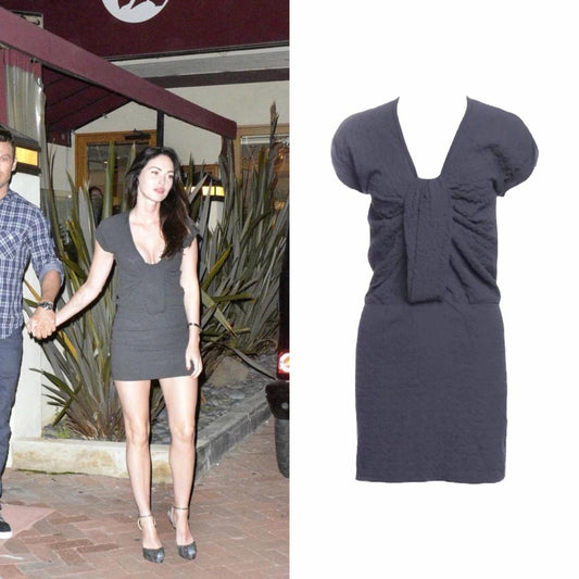 Isabel Marant Wool Knot Dress - As Seen On Megan Fox