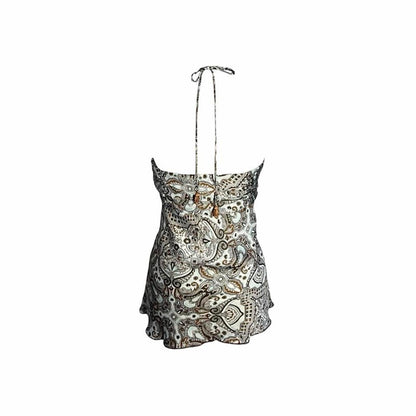 Paisley Halter Camisole - As Seen On Brooke Davis (One Tree Hill)