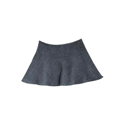 Rose Embroidered Circle Mini Skirt - As Seen On Regina George (Mean Girls)