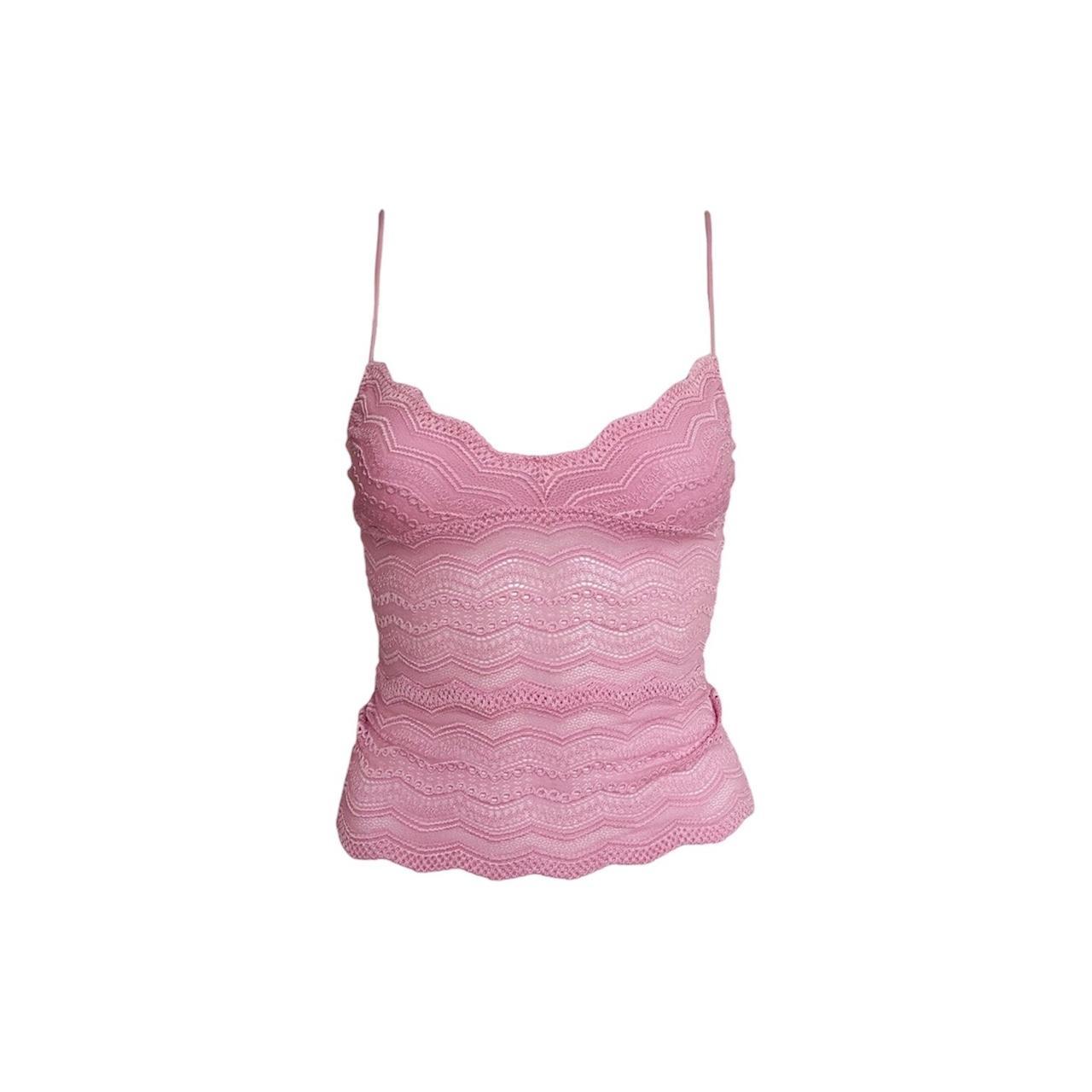 Zig-Zag Lace Camisole - As Seen On Edie Britt (Desperate Housewives)