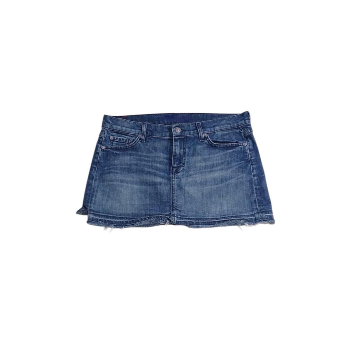 Butterfly Pockets Denim Mini Skirt - As Seen On Megan Fox (Jennifer’s Body)