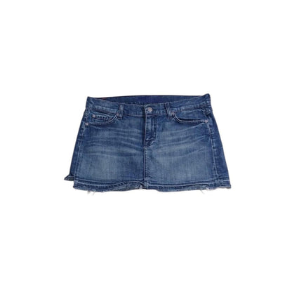 Butterfly Pockets Denim Mini Skirt - As Seen On Megan Fox (Jennifer’s Body)