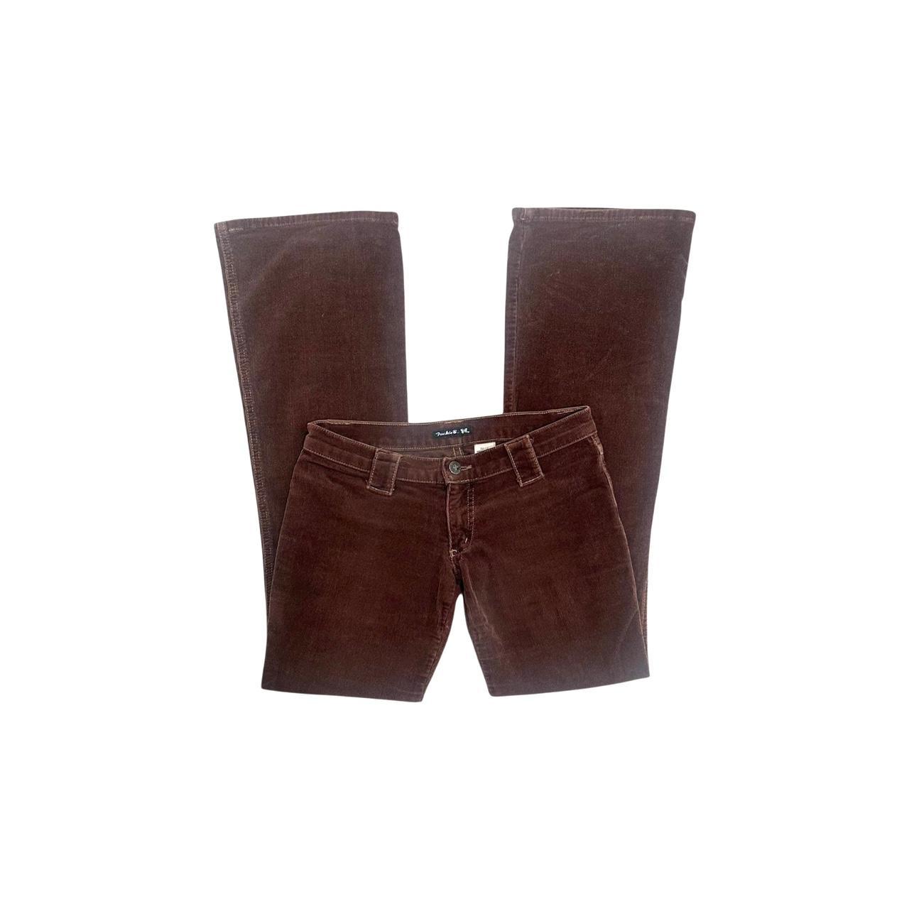 Ultra-Low-Rise Corduroy Bootcut Pants - As Seen On Carmen Electra
