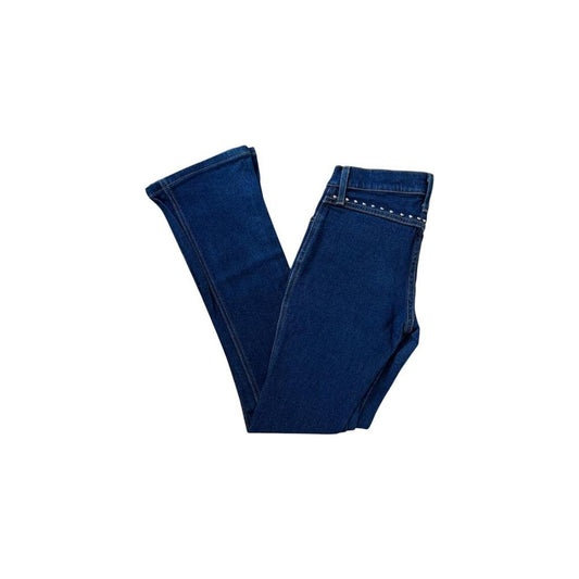 Low-Rise Studded Contour Bootcut Jeans - As Seen On Paris Hilton