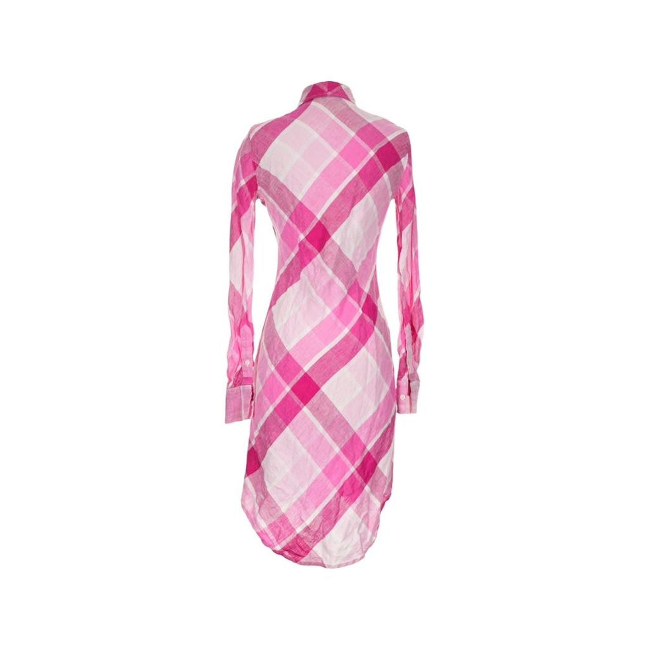 Plaid Button-Down Shirt Dress - As Seen On Holly Madison (The Girls Next Door)