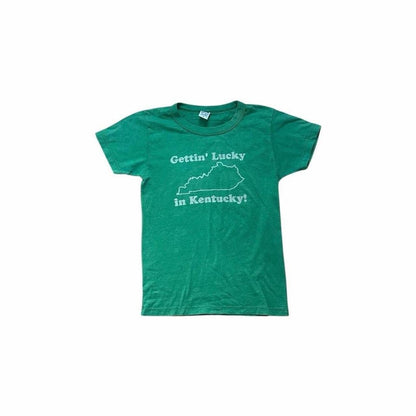 “Gettin’ Lucky in Kentucky” T-Shirt - As Seen On Avril Lavigne & Paris Hilton (The Simple Life)