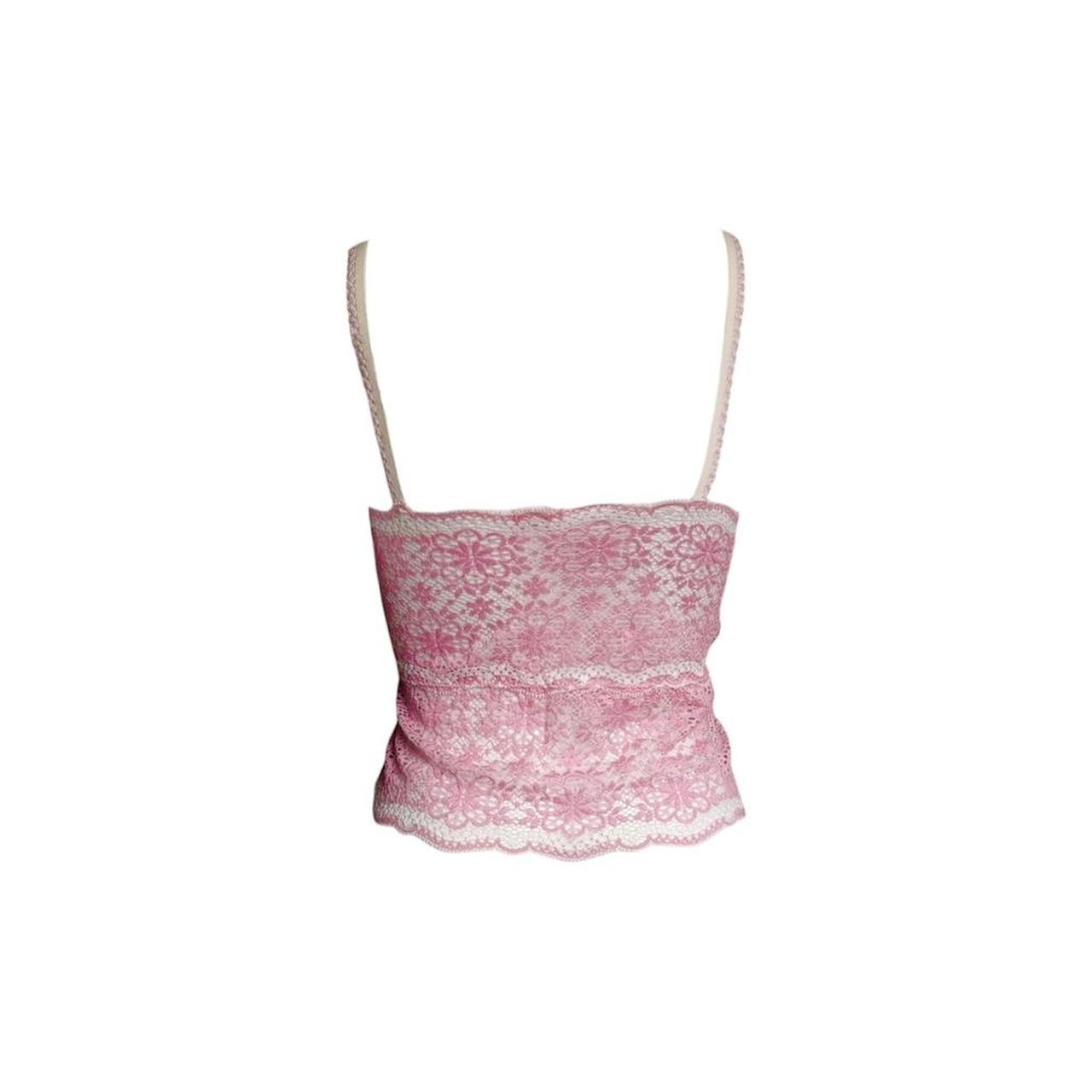 Daisy Lace Cut-Out Camisole - As Seen On Britney Spears & Nicollette Sheridan (Desperate Housewives)