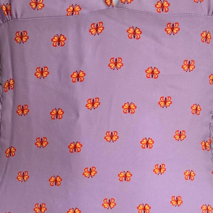 Petro Zillia Silk Butterfly Print Dress - As Seen On Paris Hilton (The Simple Life)