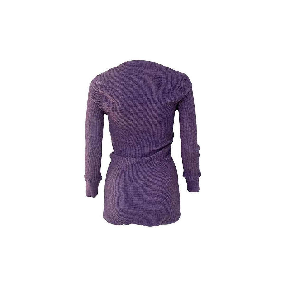 Waffle Knit 3/4 Sleeve Thermal Henley - As Seen On Bella Swan (Twilight)