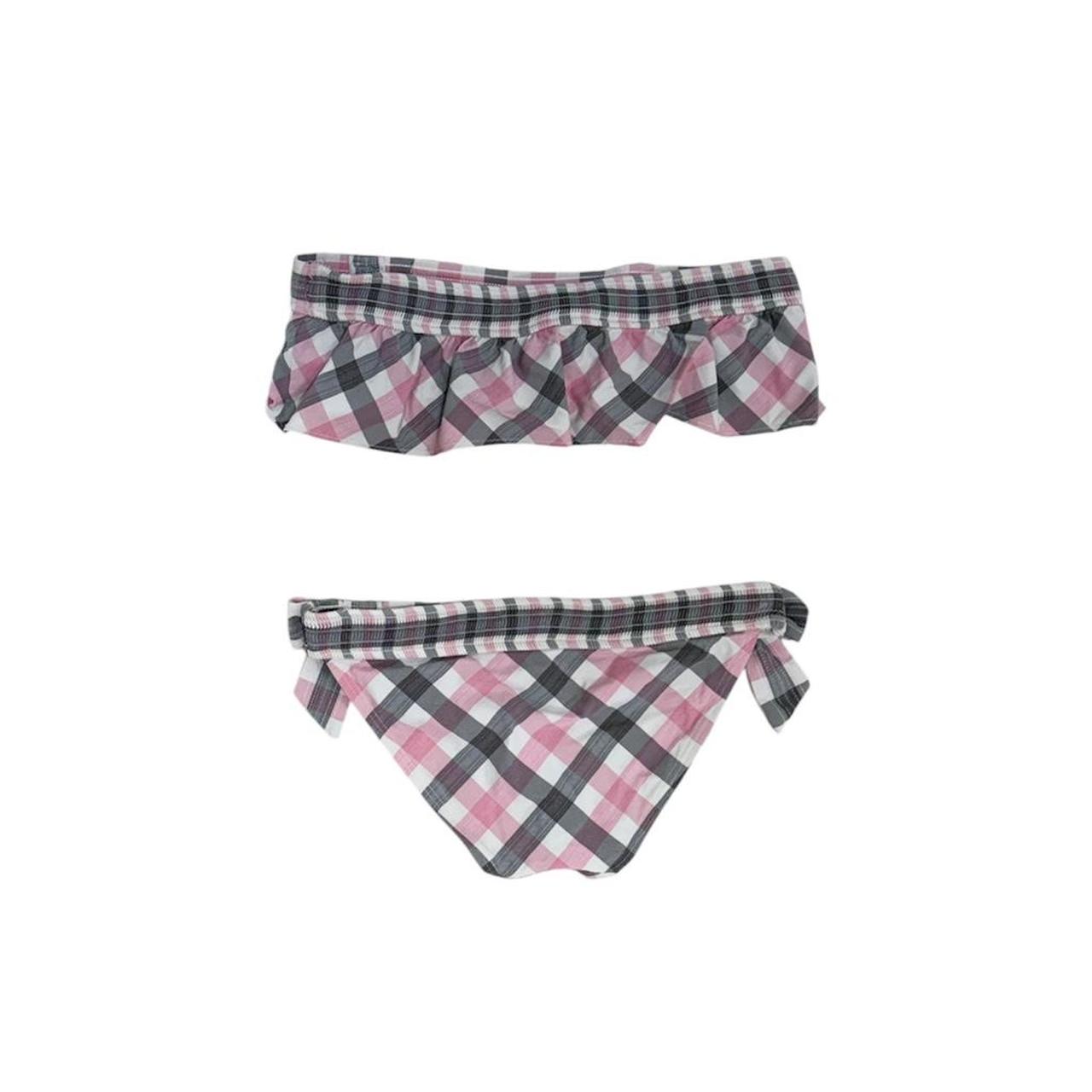 Gingham Bow Bikini Set - As Seen On Holly Madison (The Girls Next Door)