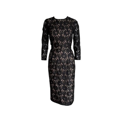 Lace Sheath Midi Dress - As Seen On Lana Del Rey