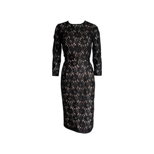 Lace Sheath Midi Dress - As Seen On Lana Del Rey