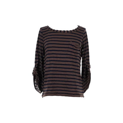 Striped Long Sleeve T-Shirt - As Seen On Megan Fox