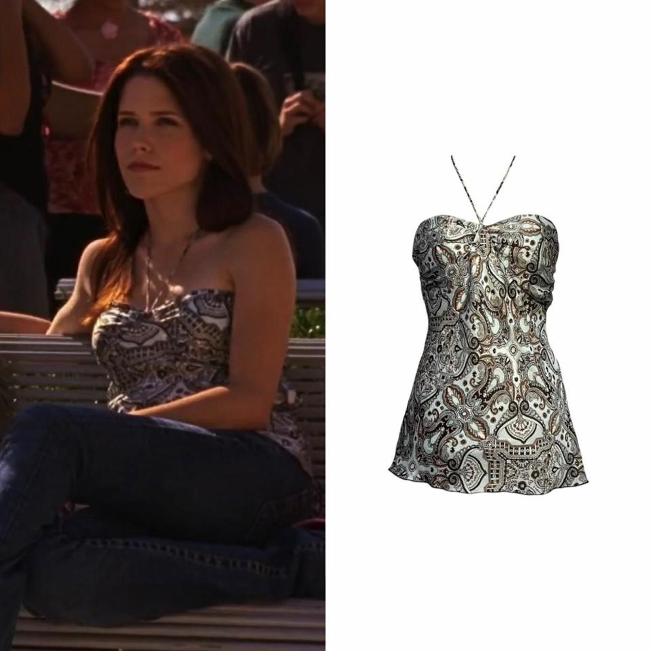 Paisley Halter Camisole - As Seen On Brooke Davis (One Tree Hill)
