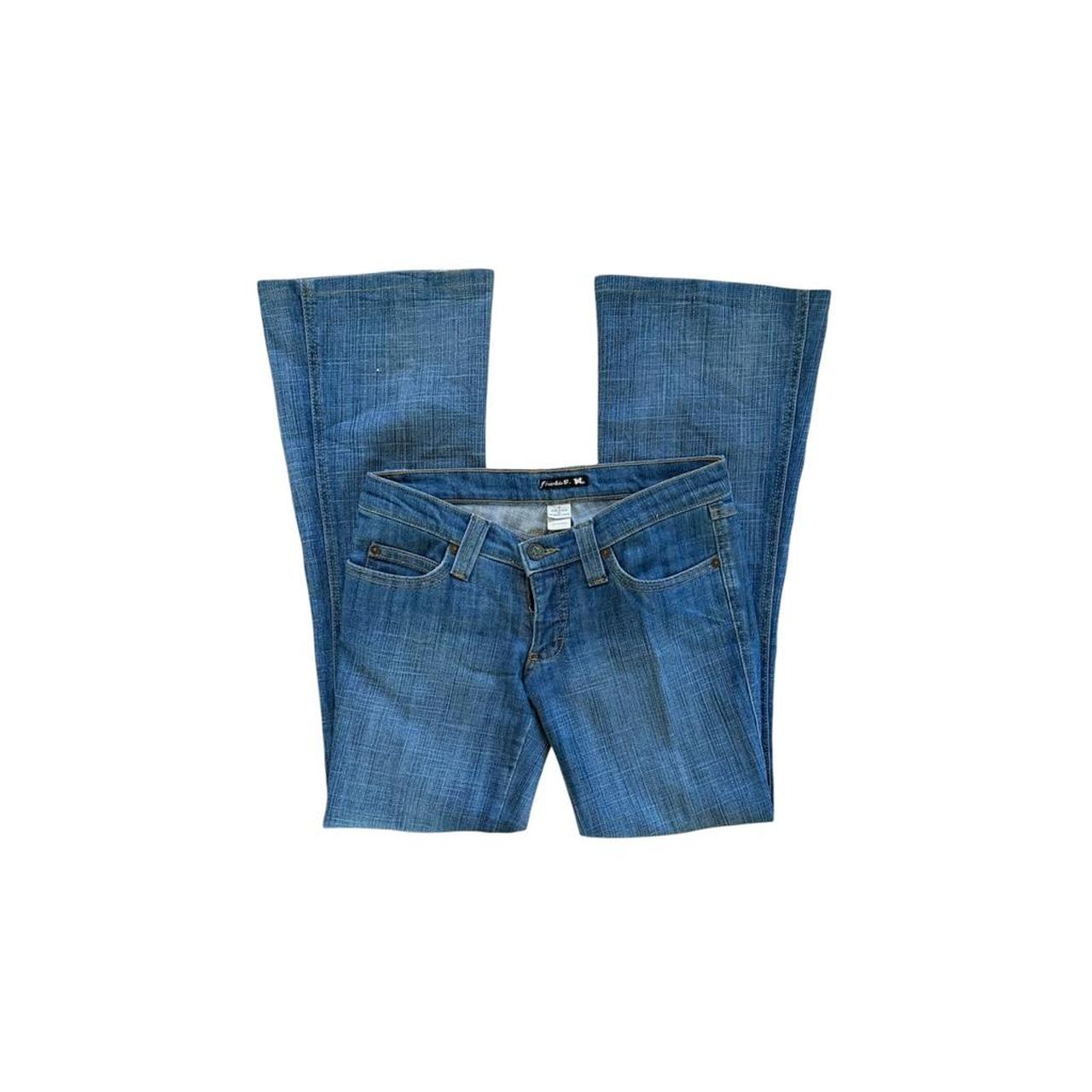 Butterfly Embroidered Low-Rise Bootcut Jeans - As Seen On Gabrielle Solis (Desperate Housewives)