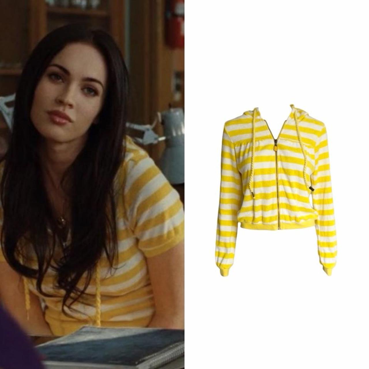 Striped Terry Hoodie Set - As Seen On Britney Spears & Megan Fox (Jennifer's Body)