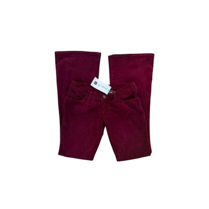 Ultra-Low-Rise Corduroy Bootcut Pants - As Seen On Britney Spears