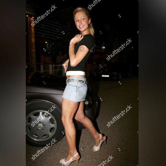 Distressed The Rolling Stones T-Shirt - As Seen On Paris Hilton & Nicky Hilton