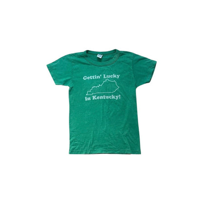“Gettin’ Lucky in Kentucky” T-Shirt - As Seen On Avril Lavigne & Paris Hilton (The Simple Life)