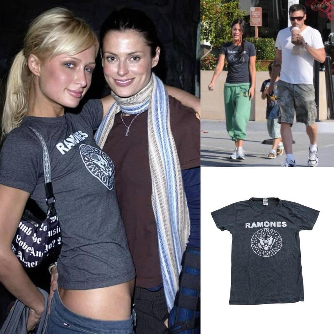 Ramones Band T-Shirt - As Seen On Paris Hilton, Megan Fox & Avril Lavigne