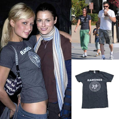 Ramones Band T-Shirt - As Seen On Paris Hilton, Megan Fox & Avril Lavigne