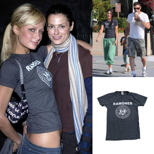 Ramones Band T-Shirt - As Seen On Paris Hilton, Megan Fox & Avril Lavigne