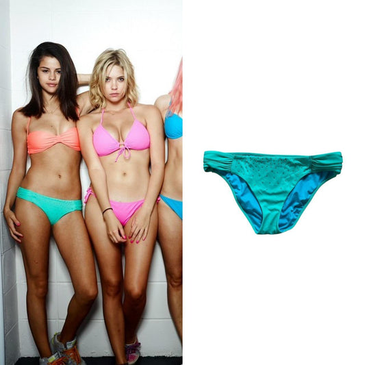 Rhinestone Bikini Bottoms - As Seen On Selena Gomez (Spring Breakers)