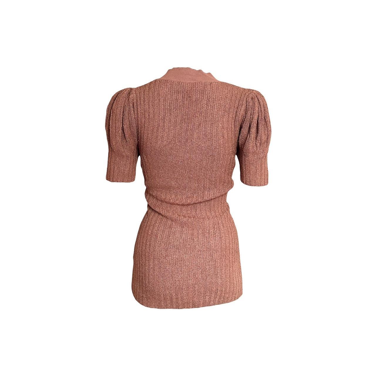 Burberry Bouclé Puff-Sleeve Sweater - As Seen On Rosie Huntington-Whiteley