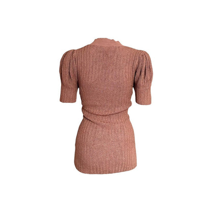 Burberry Bouclé Puff-Sleeve Sweater - As Seen On Rosie Huntington-Whiteley