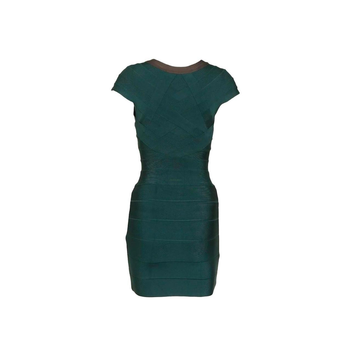 Hervé Léger Plunge V-Neck Bandage Dress - As Seen On Irina Shayk