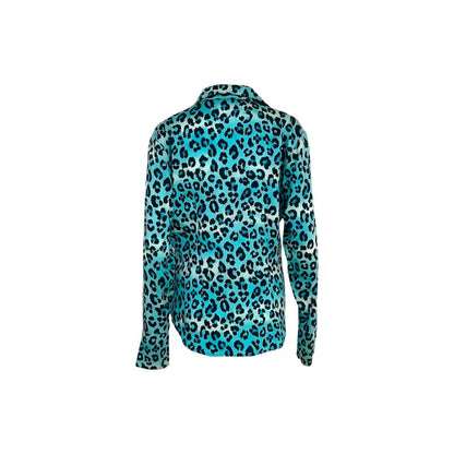 1990s Silk Leopard Print Blouse Set - As Seen On Samantha Jones (Sex and the City)