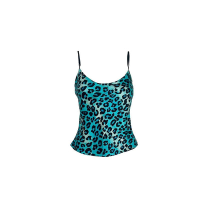 1990s Silk Leopard Print Blouse Set - As Seen On Samantha Jones (Sex and the City)