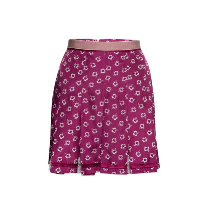 D&G Silk Floral Pleated Skirt - As Seen On Naomi Clark (90210)