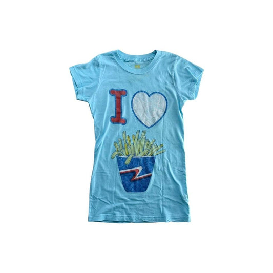 “I Heart Fries” T-Shirt - As Seen On Holly Madison (The Girls Next Door)