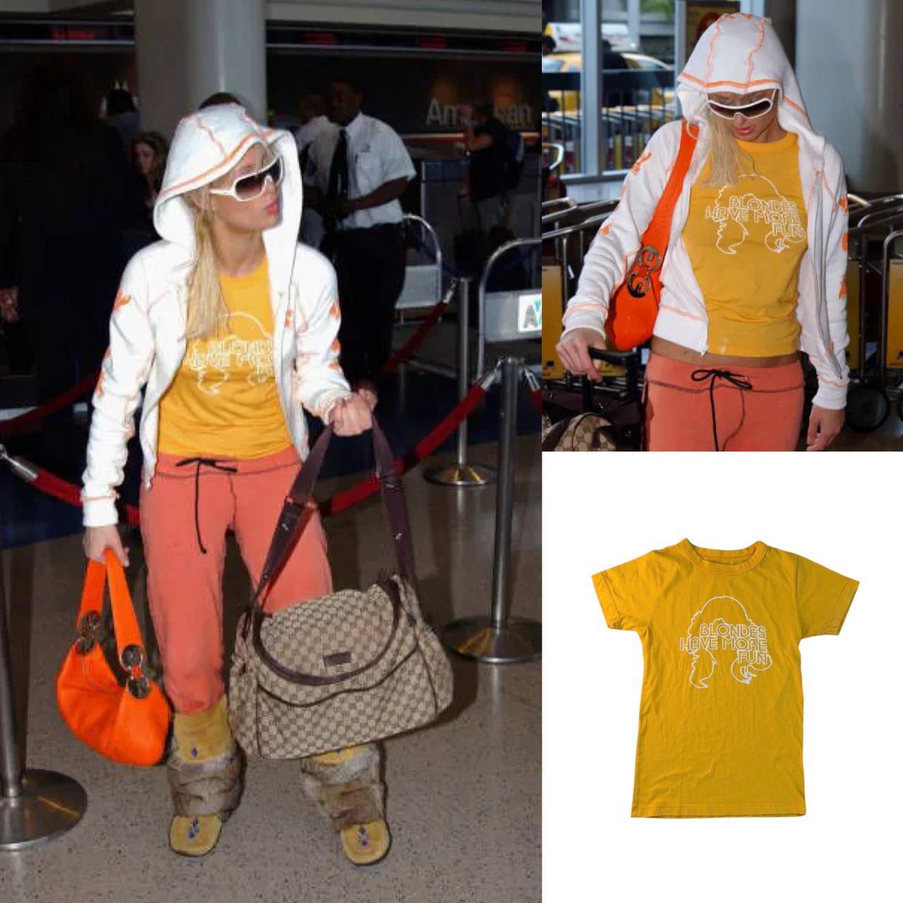 “Blondes Have More Fun” T-shirt - As Seen On Paris Hilton