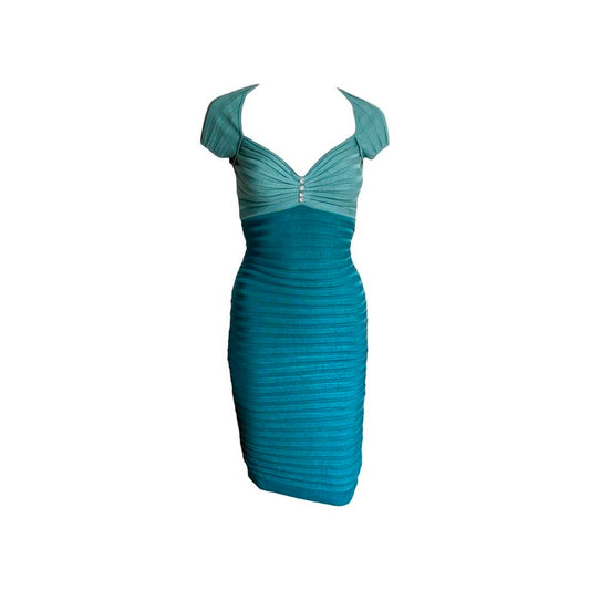 Silk Rib Knit Bodycon Dress - As Seen On Kim Kardashian
