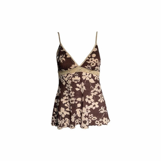 Floral Lace Camisole - As Seen On Paris Hilton (The Simple Life)