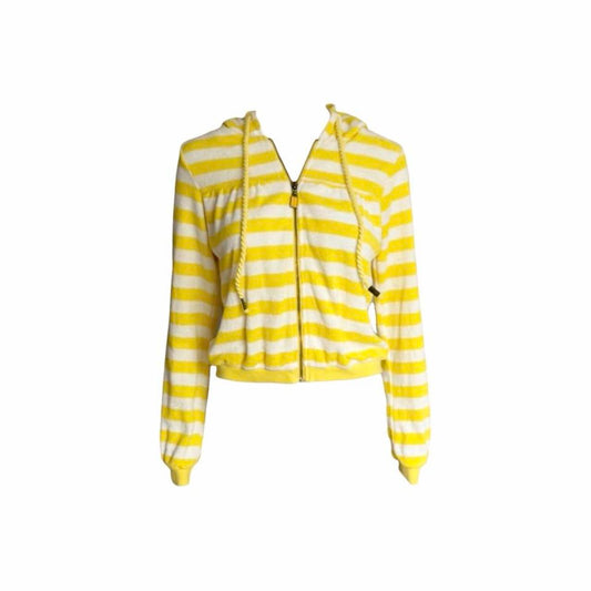 Striped Terry Hoodie Set - As Seen On Britney Spears & Megan Fox (Jennifer's Body)