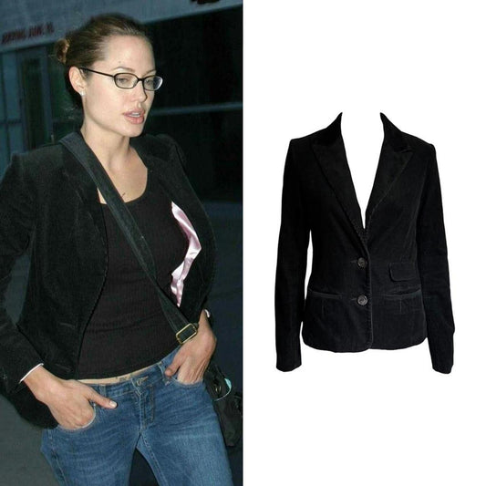 1990s Corduroy Blazer - As Seen On Angelina Jolie