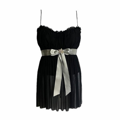 Gemstone Brooch Corset Babydoll Camisole - As Seen On Karen Smith (Mean Girls)