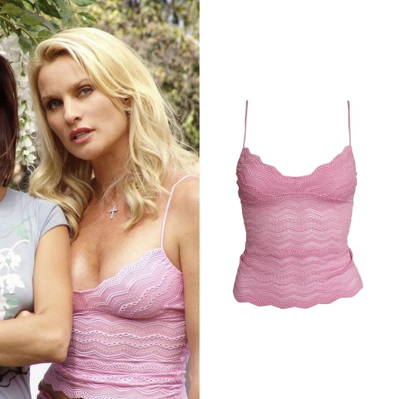 Zig-Zag Lace Camisole - As Seen On Edie Britt (Desperate Housewives)